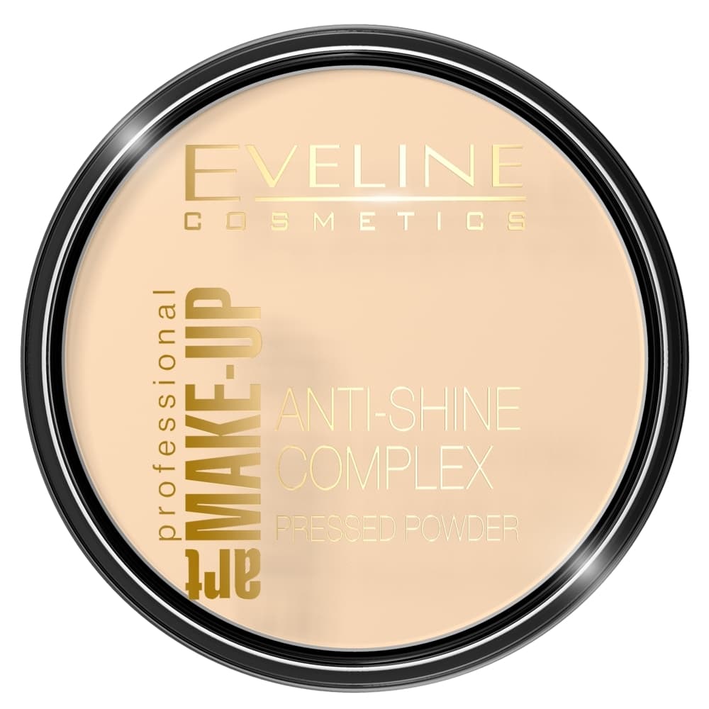 Art Make-Up - Anti-Shine Complex Pressed Powder - Puder mineralny z jedwabiem - 30 IVORY