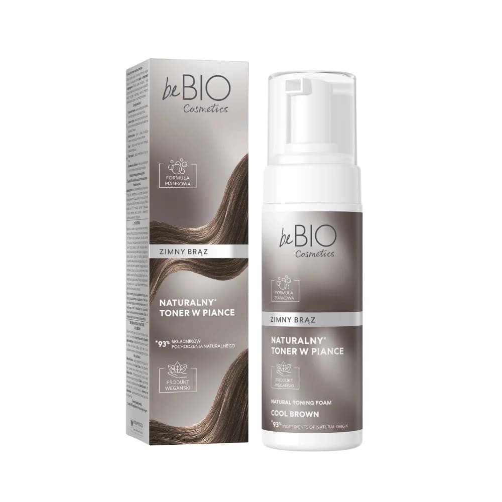 Natural Foam Toner Cold Brown pianka tonująca do włosów