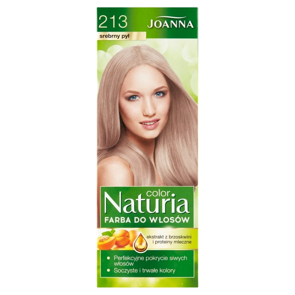 Color Naturia - Permanent Color Cream - Farba do włosów - 213 Srebrny Pył