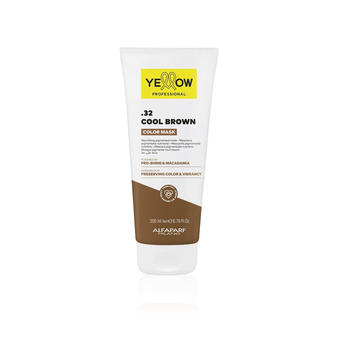 Color Care, pigment maska wzmacniająca kolor, .32 chłodny brąz