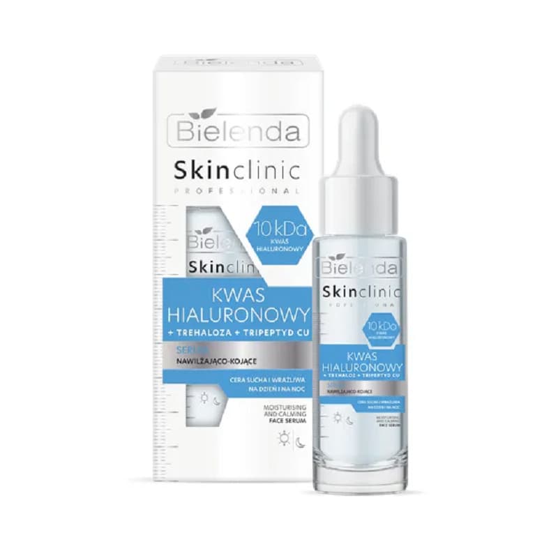 Skin Clinic Professional Kwas Hialuronowy serum nawilżająco-kojące
