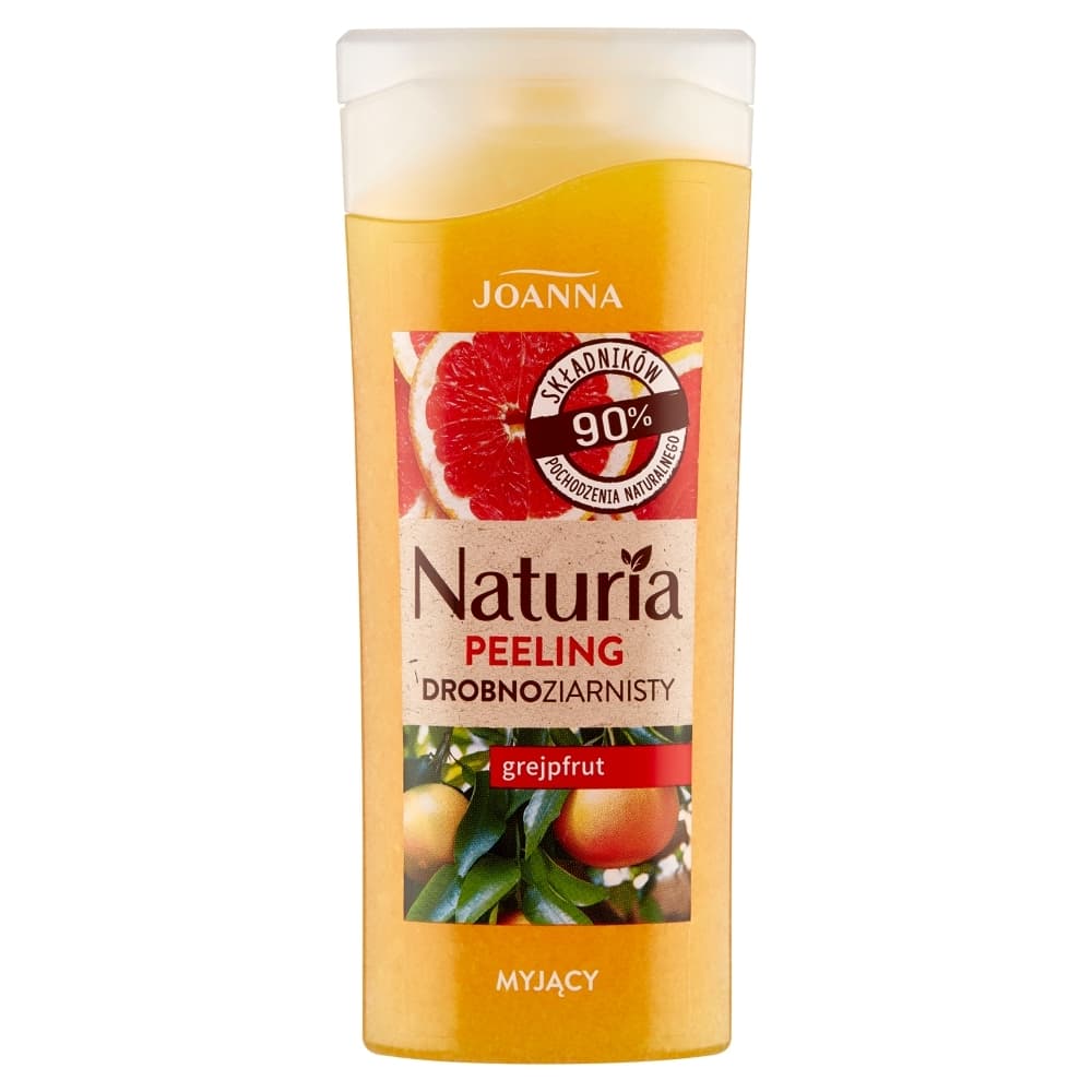 Naturia - Drobnoziarnisty peeling myjący do ciała - Grejpfrut -