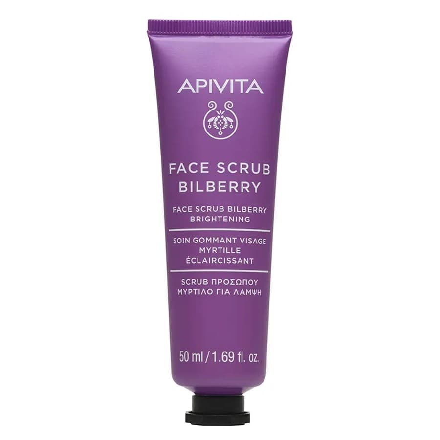 Face Scrub Bilberry rozświetlający peeling do twarzy z borówką