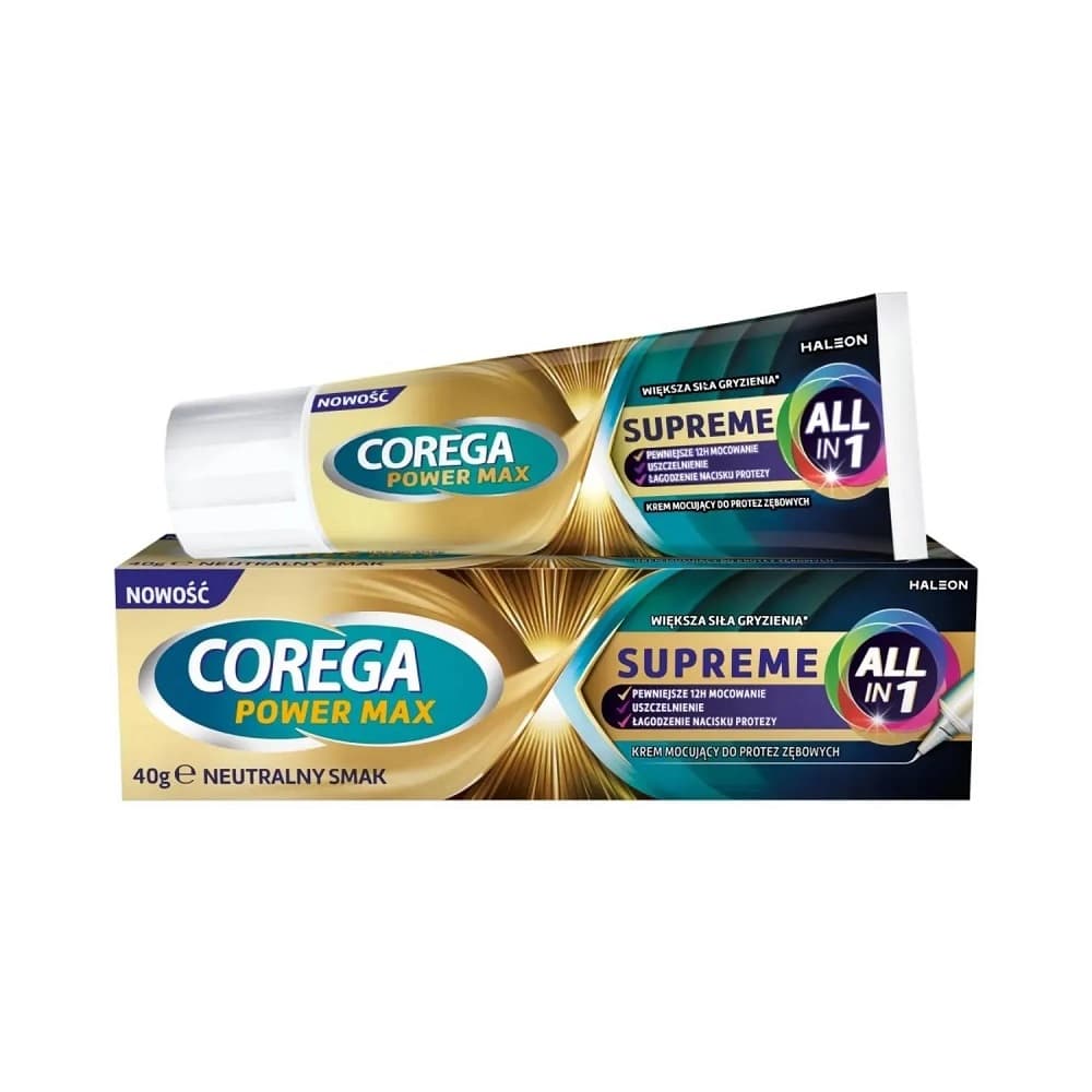 Power Max Supreme krem mocujący do protez