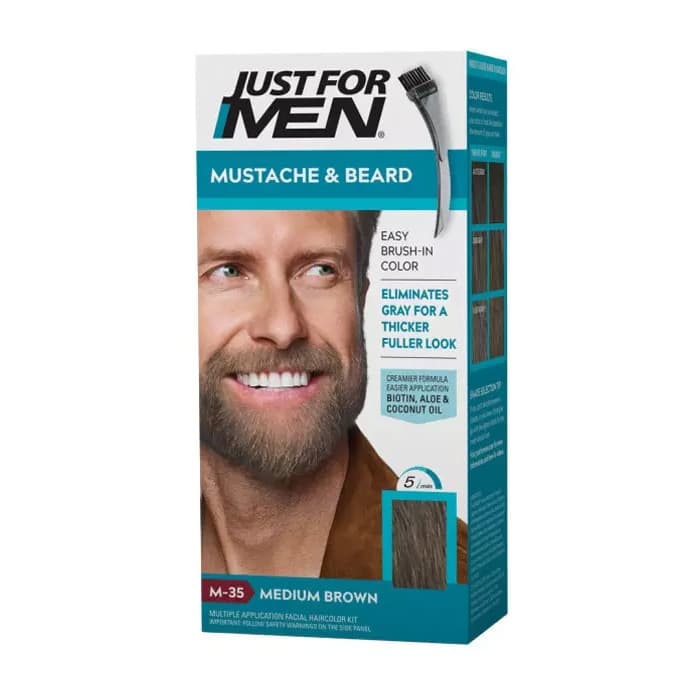 żel koloryzujący do włosów i brody M-35 Medium Brown