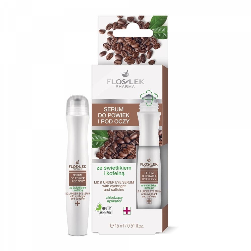 Flos-Lek, serum do powiek i pod oczy ze świetlikiem i kofeiną
