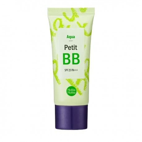 HOLIKA HOLIKA AQUA Petit BB SPF25 PA++ lekki krem BB z ekstraktem z zielonej herbaty