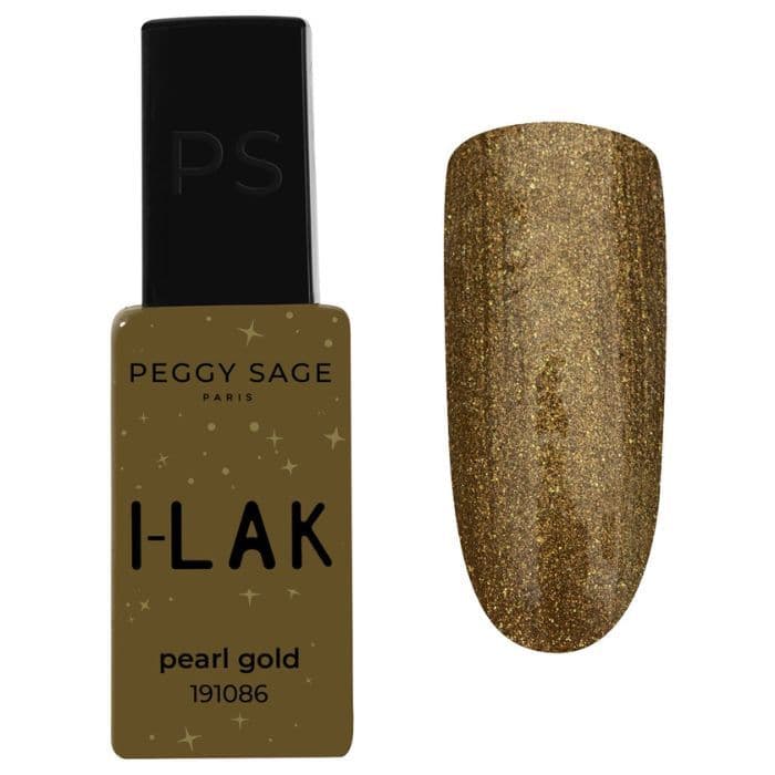 I-LAK, lakier hybrydowy, pearl gold