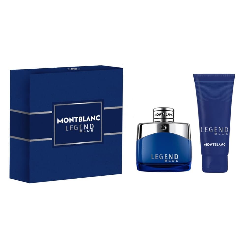 Mont Blanc Legend Blue zestaw woda perfumowana spray + żel pod prysznic (M)