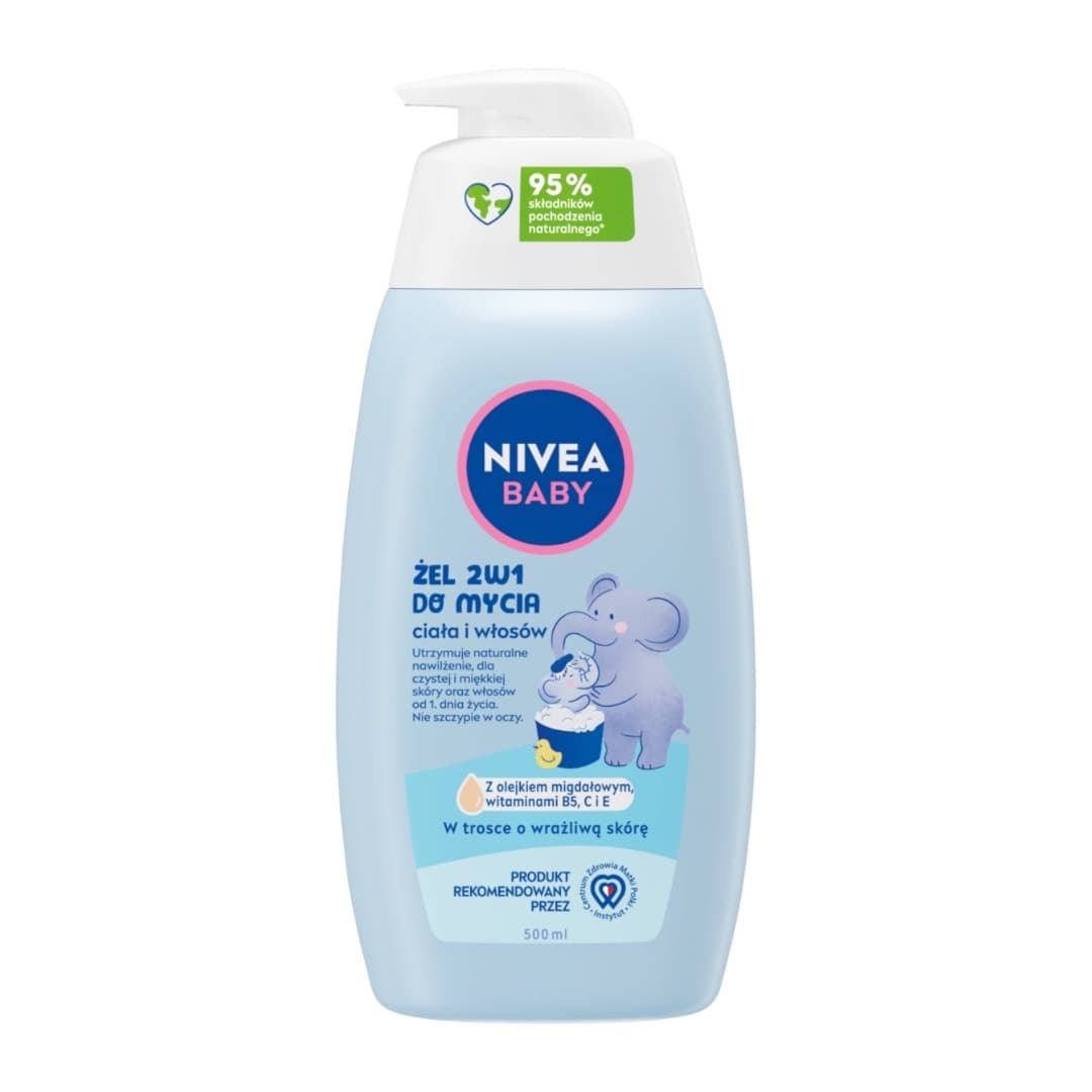 BABY - Żel 2w1 do mycia ciała i włosów od pierwszego dnia życia -