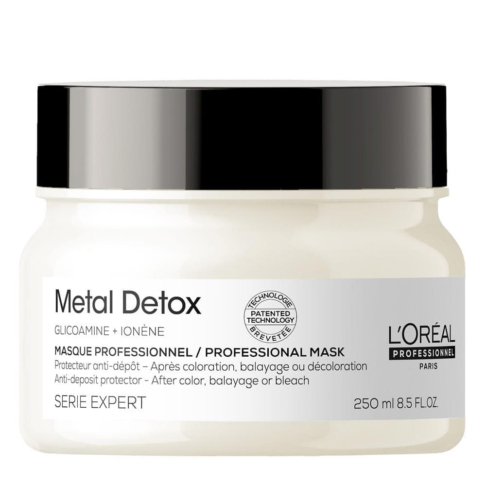 Loreal Metal Detox, maska po koloryzacji oraz dekoloryzacji z glikoaminą