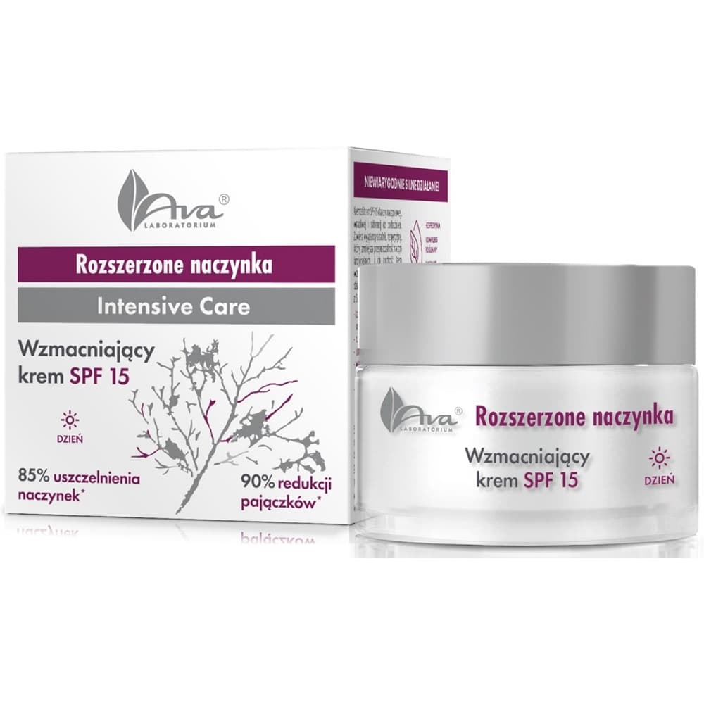 Rozszerzone Naczynka Wzmacniający Krem SPF 15