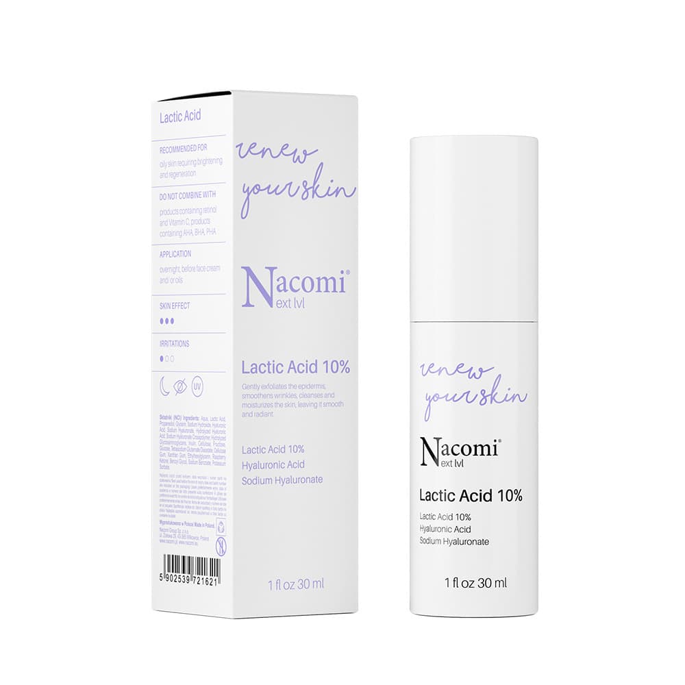 Next Level - Lactic Acid 10% - Serum do twarzy z kwasem mlekowym -