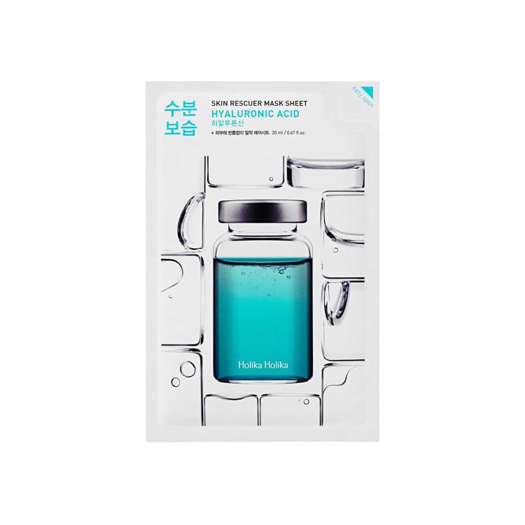 Skin Rescue - Hyaluronic Acid, hialuronowa maska w płachcie