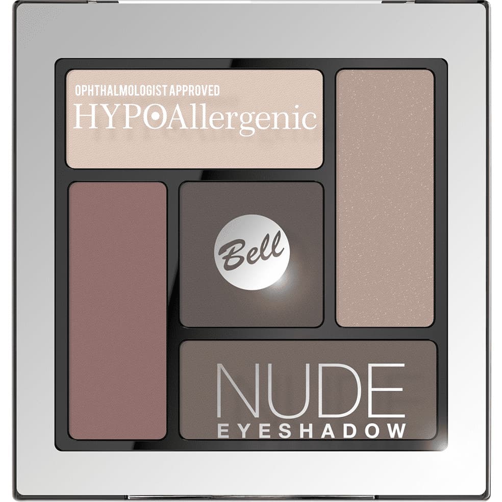 HYPOAllergenic - NUDE Eyeshadow Palette - Paleta 5 cieni do powiek - 01