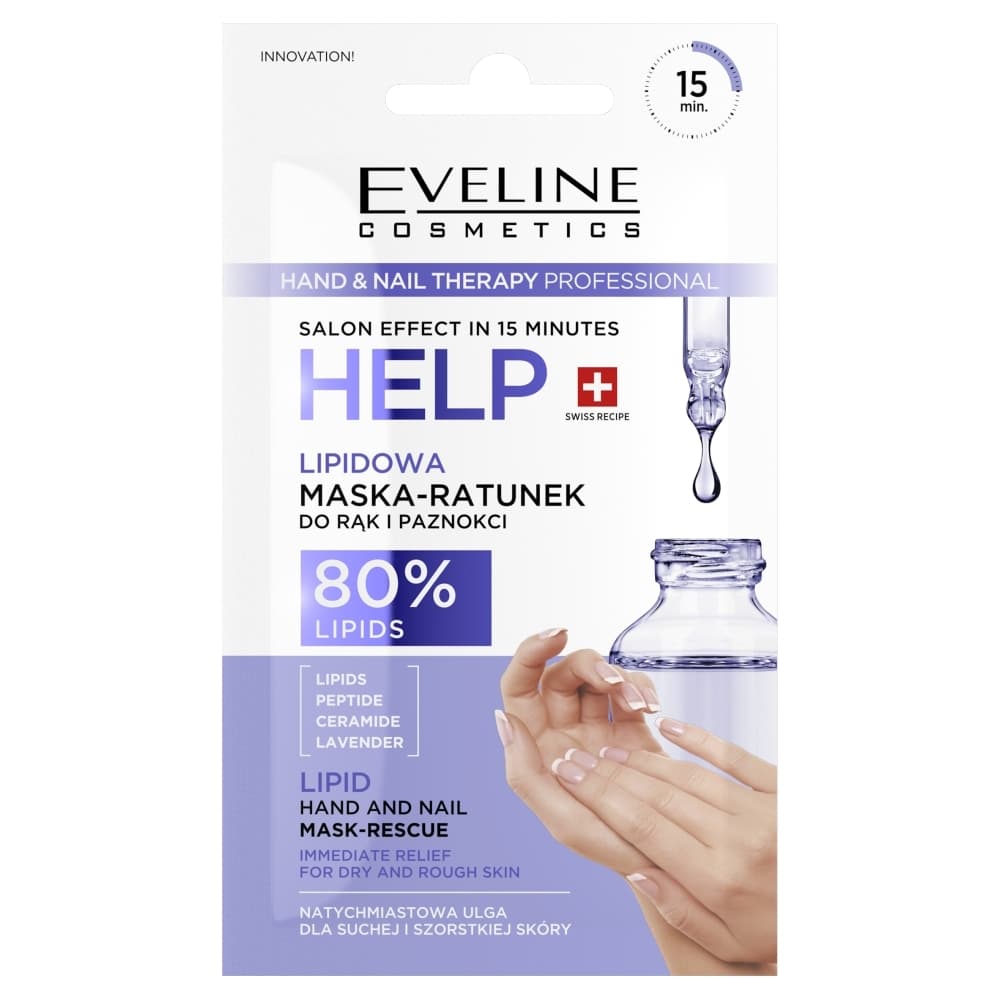 Hand & Nail Therapy Professional - Lipid Hand and Nail Mask-Rescue - Lipidowa maska-ratunek do rąk i paznokci -