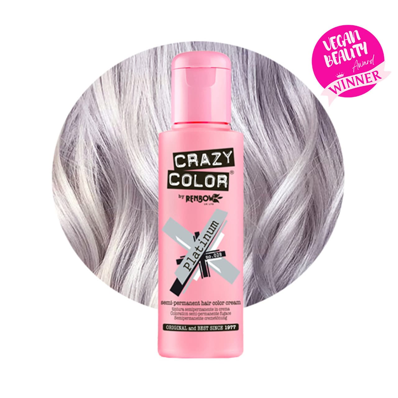 Color, toner odżywczy do włosów, Platinum - platynowy, nr 028