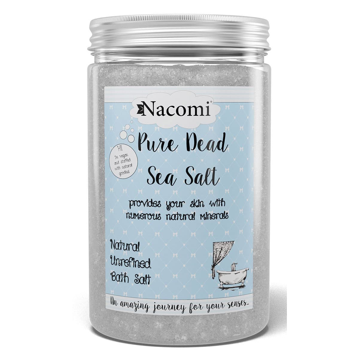 Pure Dead Sea Salt - Naturalna sól do kąpieli z Morza Martwego -