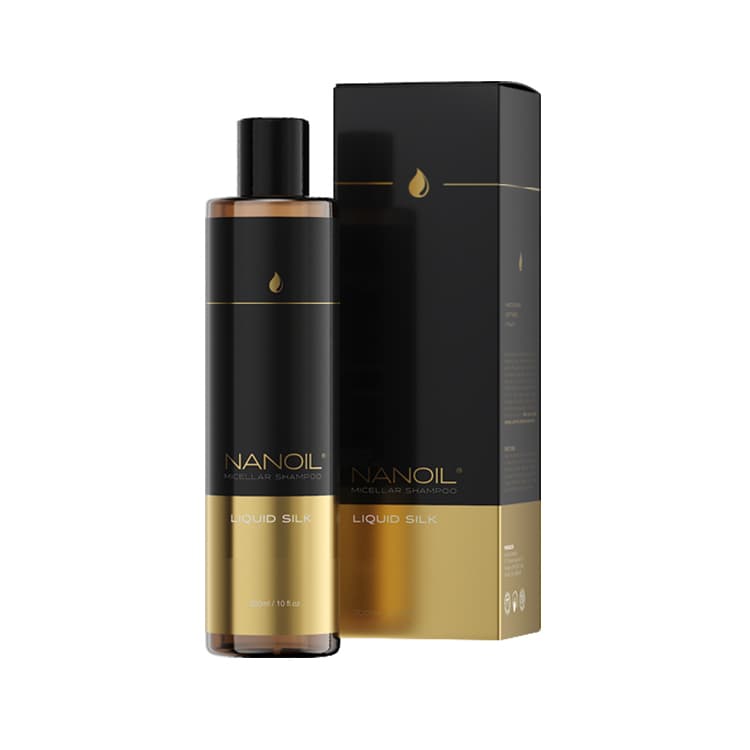 Liquid Silk szampon micelarny do nabłyszczania i zmiękczania włosów