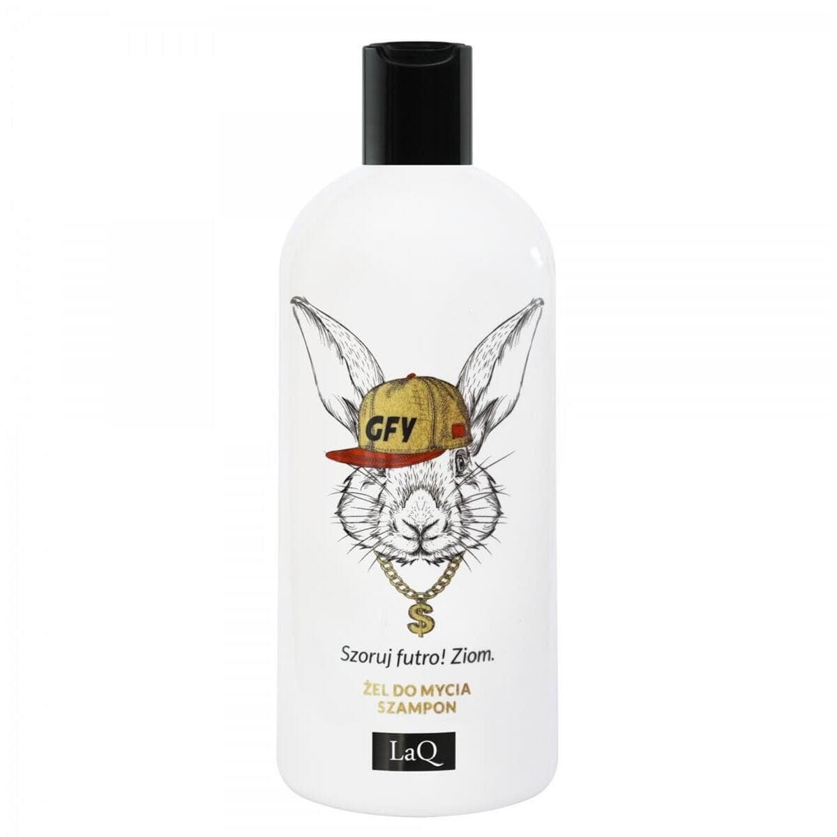 KRÓLIK, żel do mycia 2w1, zapach męskich perfum