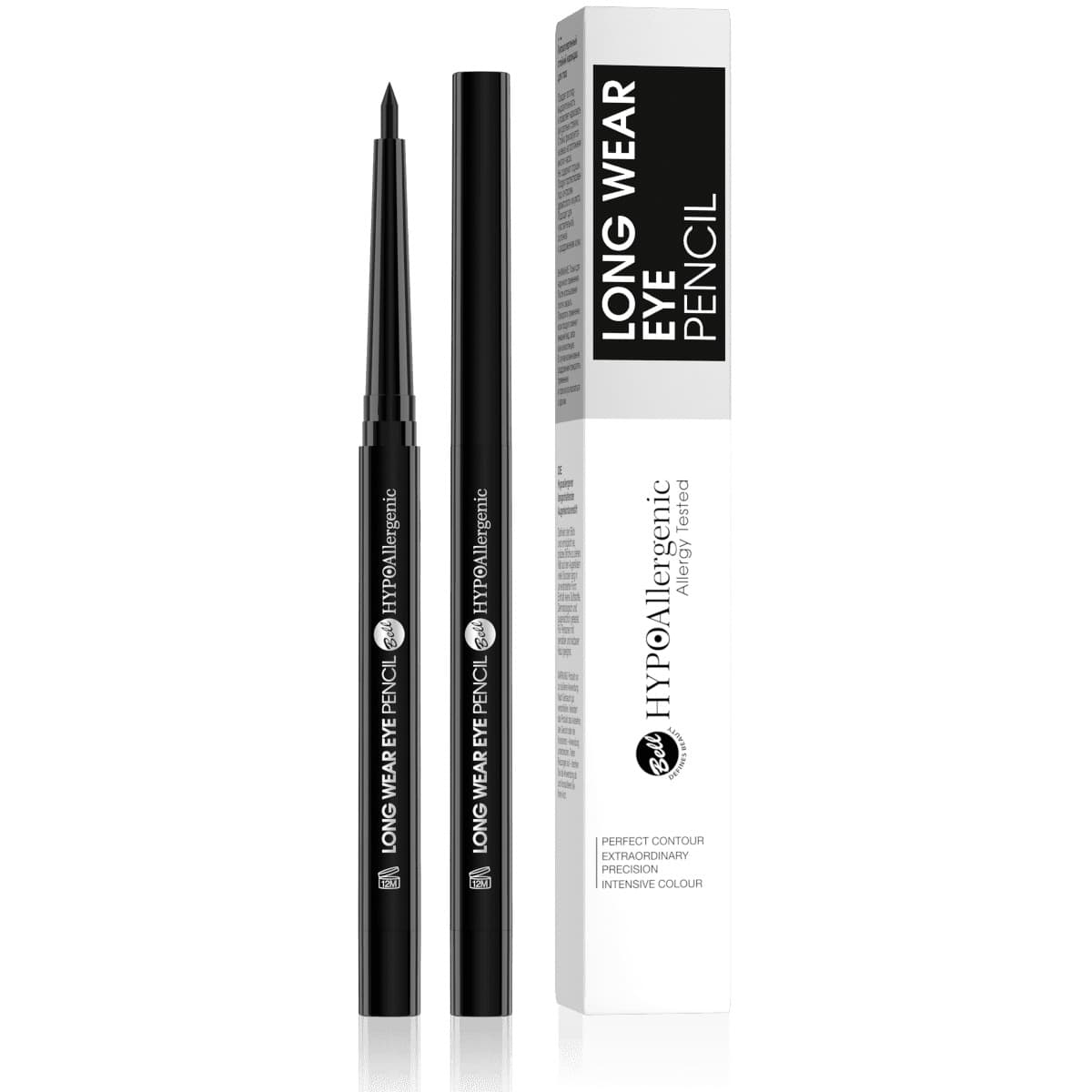 HYPOAllergenic - Long Wear Eye Pencil - Automatyczna kredka do oczu - - 01 BLACK