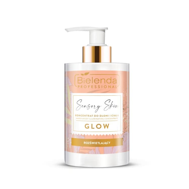 Bielenda Professional Sensory Skin Glow Koncentrat do dłoni i ciała - Rozświetlający