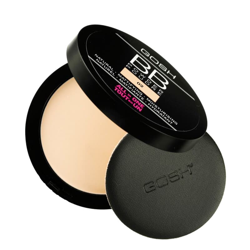 GOSH BB Powder All in One Puder prasowany typu BB 02 Sand