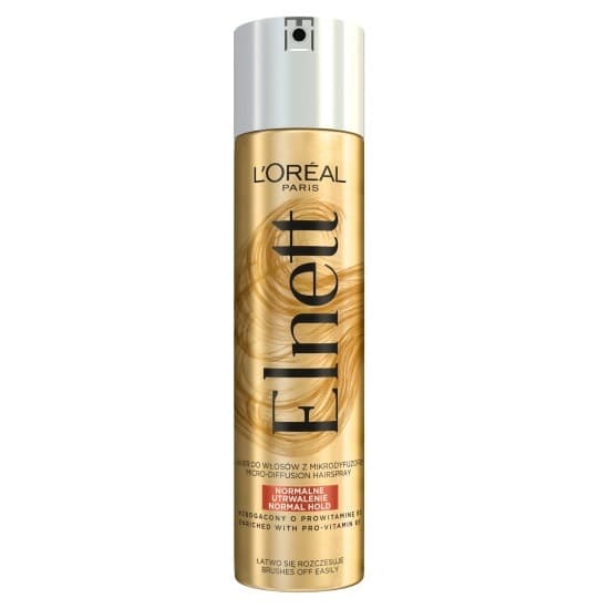 Loreal Elnett Lakier do włosów z mikrodyfuzorem - normalne utrwalenie
