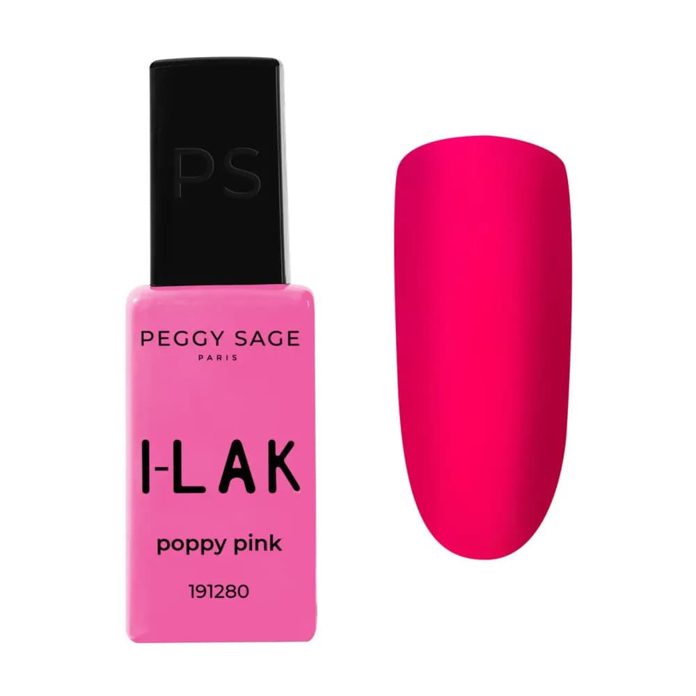 I-LAK, lakier hybrydowy, poppy pink