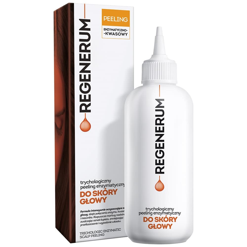 Trychologiczny peeling enzymatyczny do skóry głowy