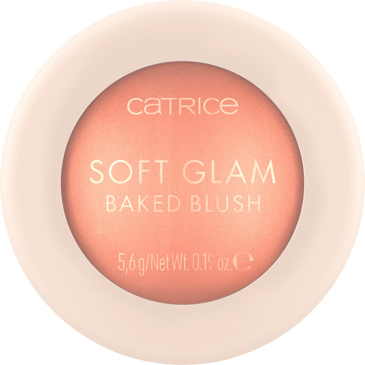 Soft Glam Baked Blush Róż wypiekany rozświetlający - 020 Peachy Breeze