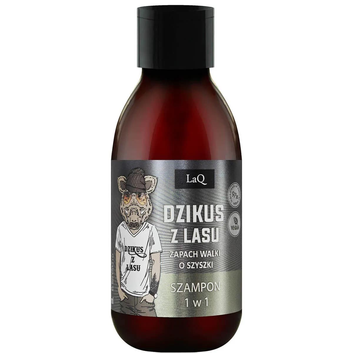 Dzikus z lasu silver, szampon do włosów