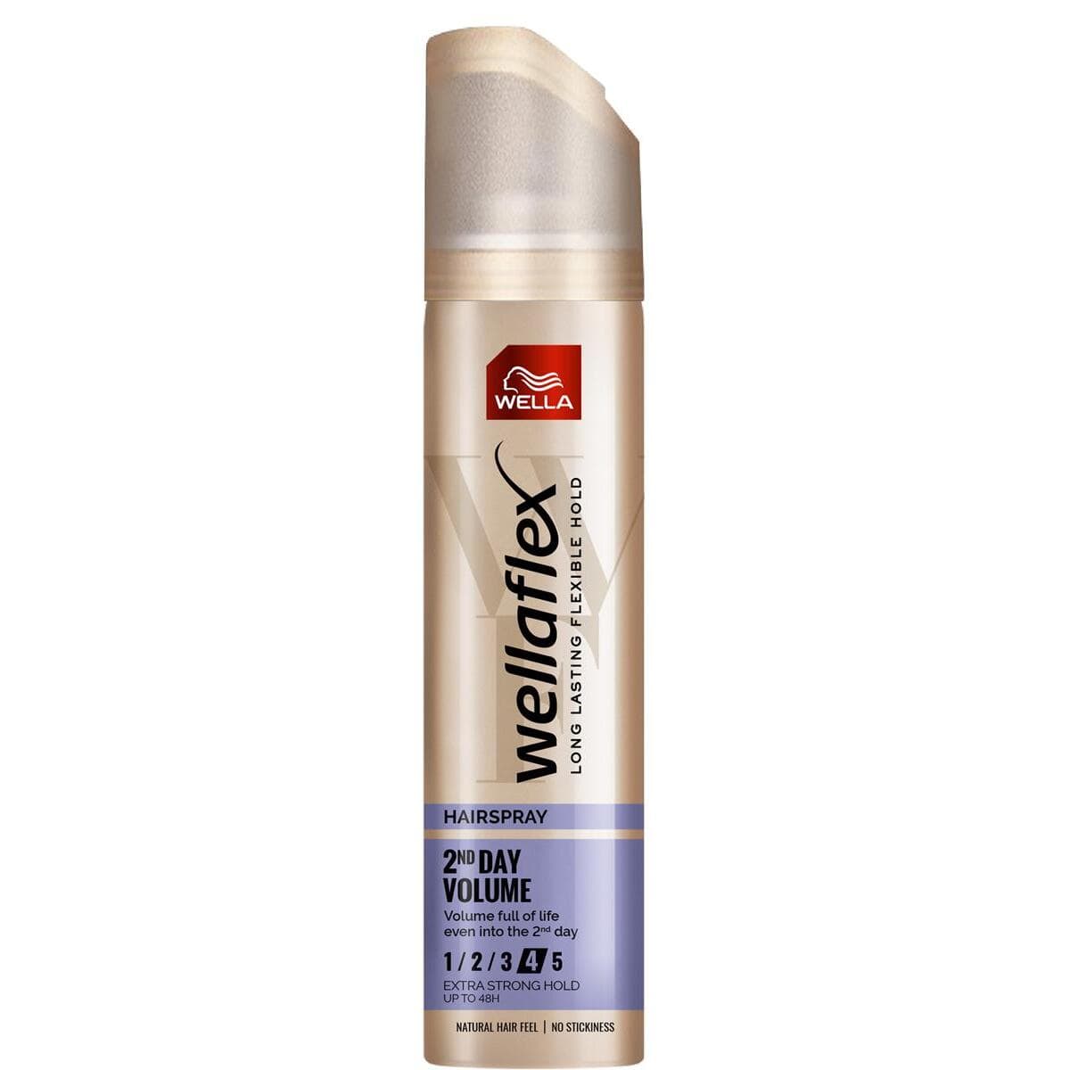 WELLAFLEX - 4 Extra Strong Hold - 2nd Day Volume Hairspray - Bardzo mocno utrwalający lakier do włosów -