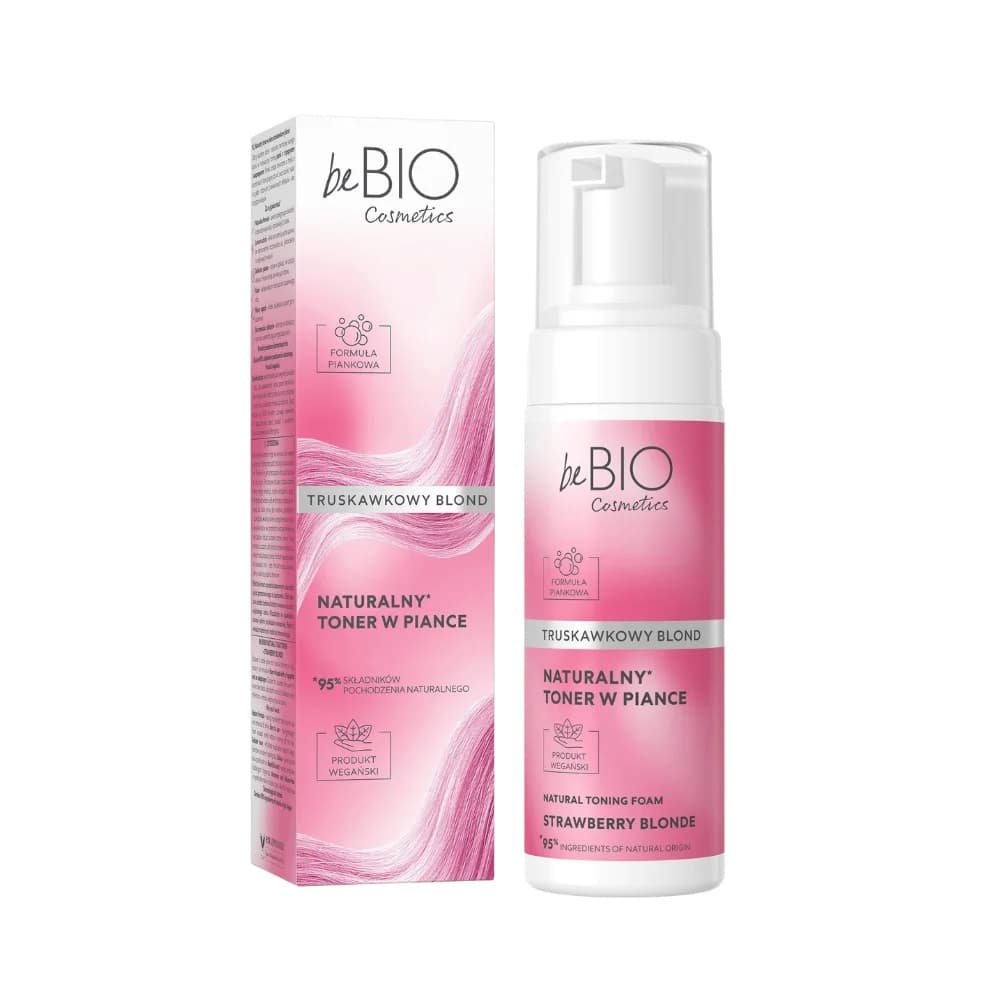 Natural Foam Toner Strawberry Blonde pianka tonująca do włosów