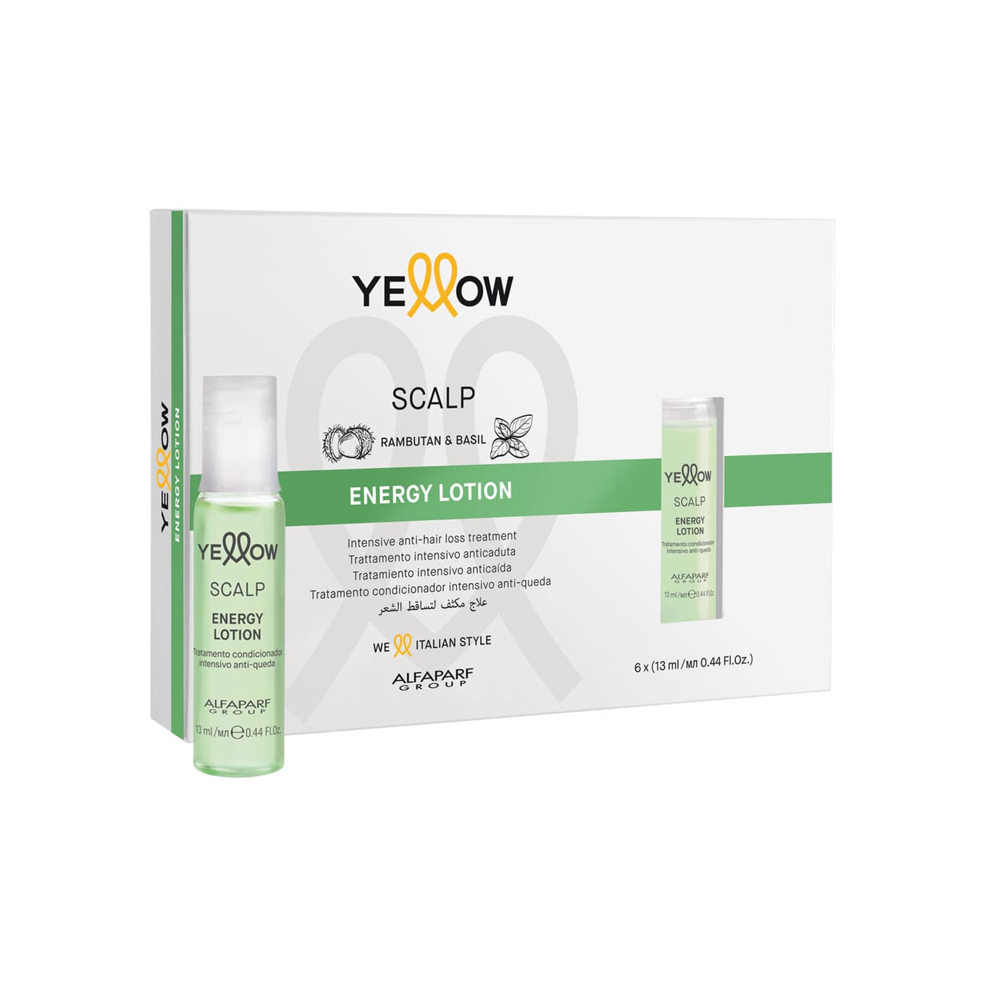 Scalp Energy Lotion, ampułki przeciw wypadaniu włosów