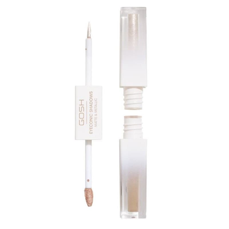 Gosh Matte & Metallic, cienie w kremie z aplikatorem, 001 Basic B