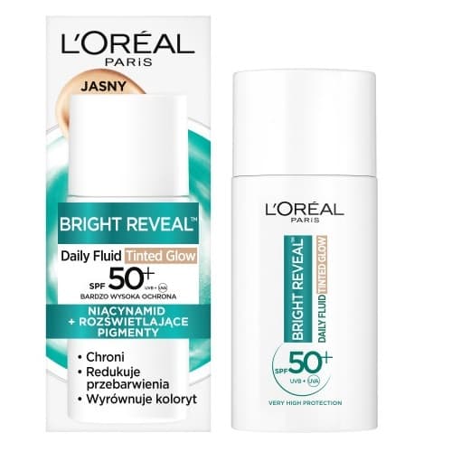 Paris Bright Reveal fluid redukujący przebarwienia z SPF50+ Odcień Jasny