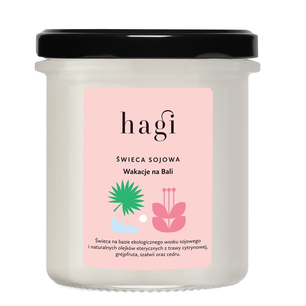 Wakacje na Bali Świeca sojowa