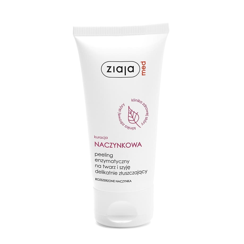Peeling Enzymatyczny Do Twarzy i Szyi Rozszerzone Naczynka