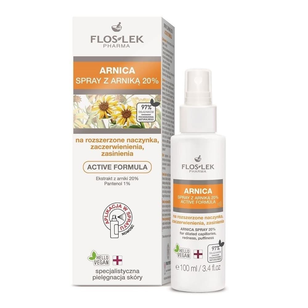 Flos-Lek Arnica, spray z arniką 20%