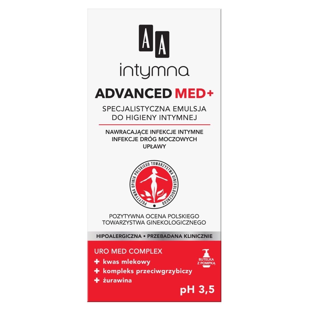 Intymna Advanced Med+ Emulsja do Higieny Intymnej