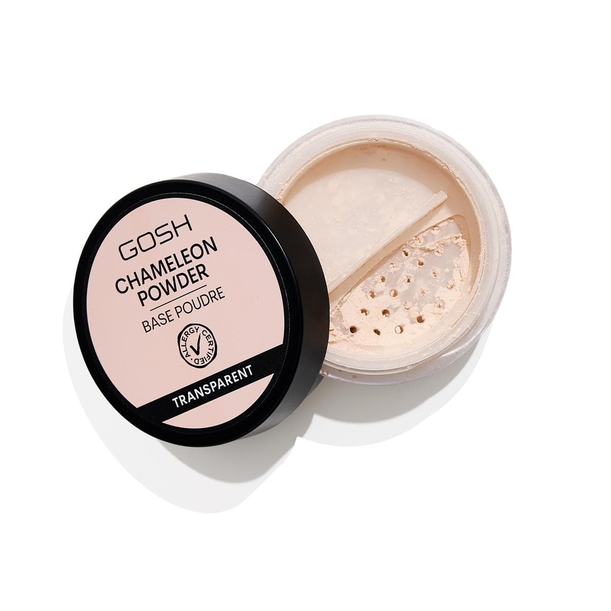 GOSH Chameleon Powder Base Poudre Sypki puder do twarzy 001 Transparent
