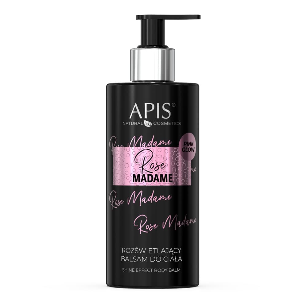 APIS Rozświetlający balsam perfumowany do ciała ROSE MADAME