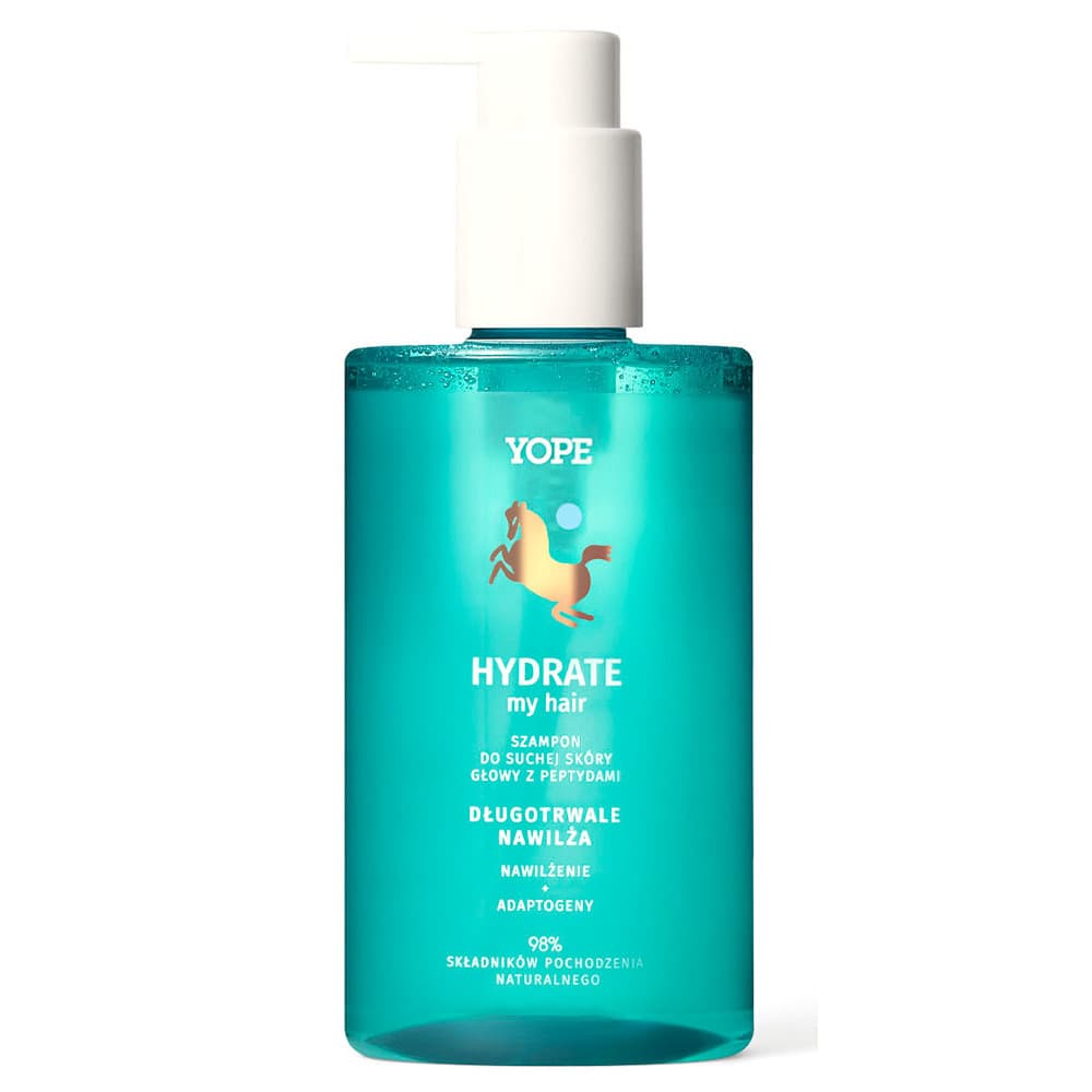 Szampon do suchej skóry głowy z peptydami, HYDRATE my hair