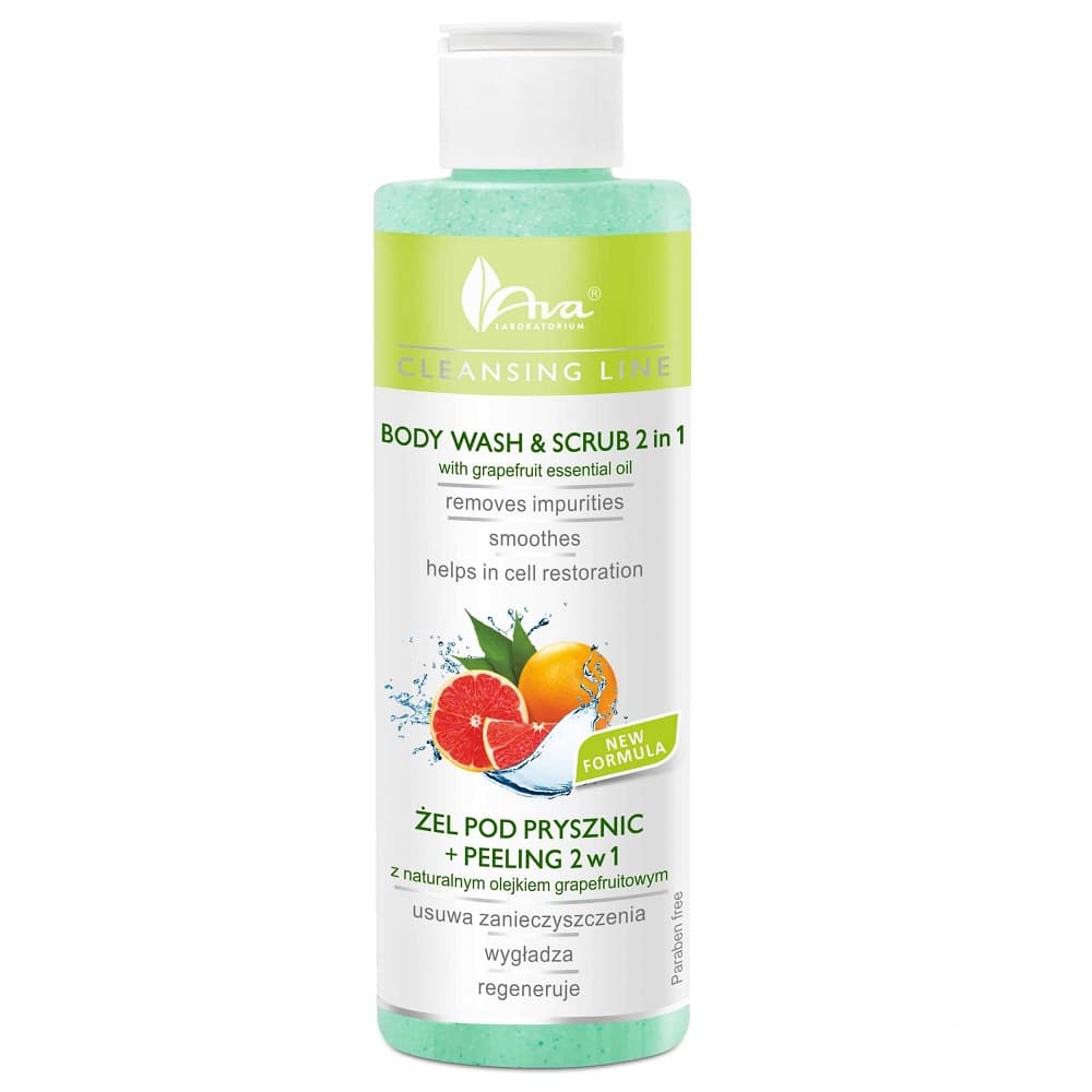 Cleansing Line, żel pod prysznic + peeling 2w1