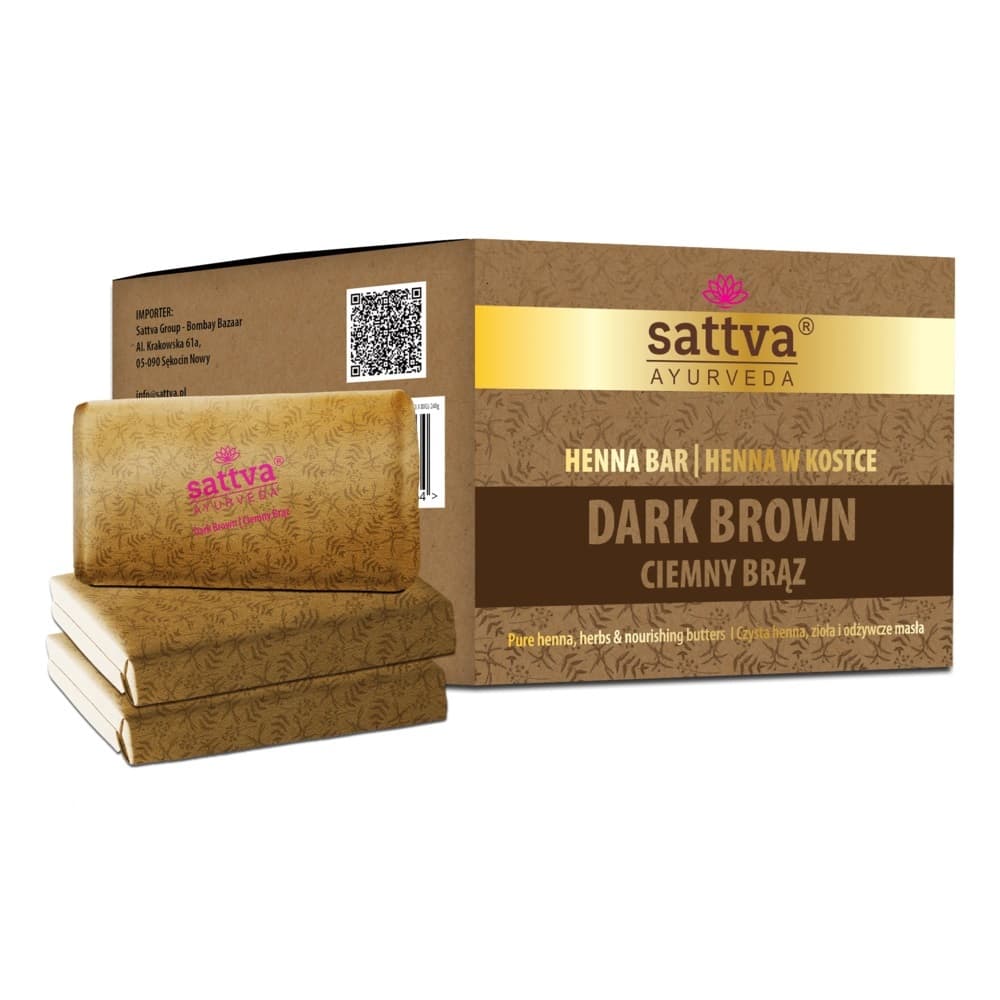 Henna Bar Henna W Kostce Dark Brown