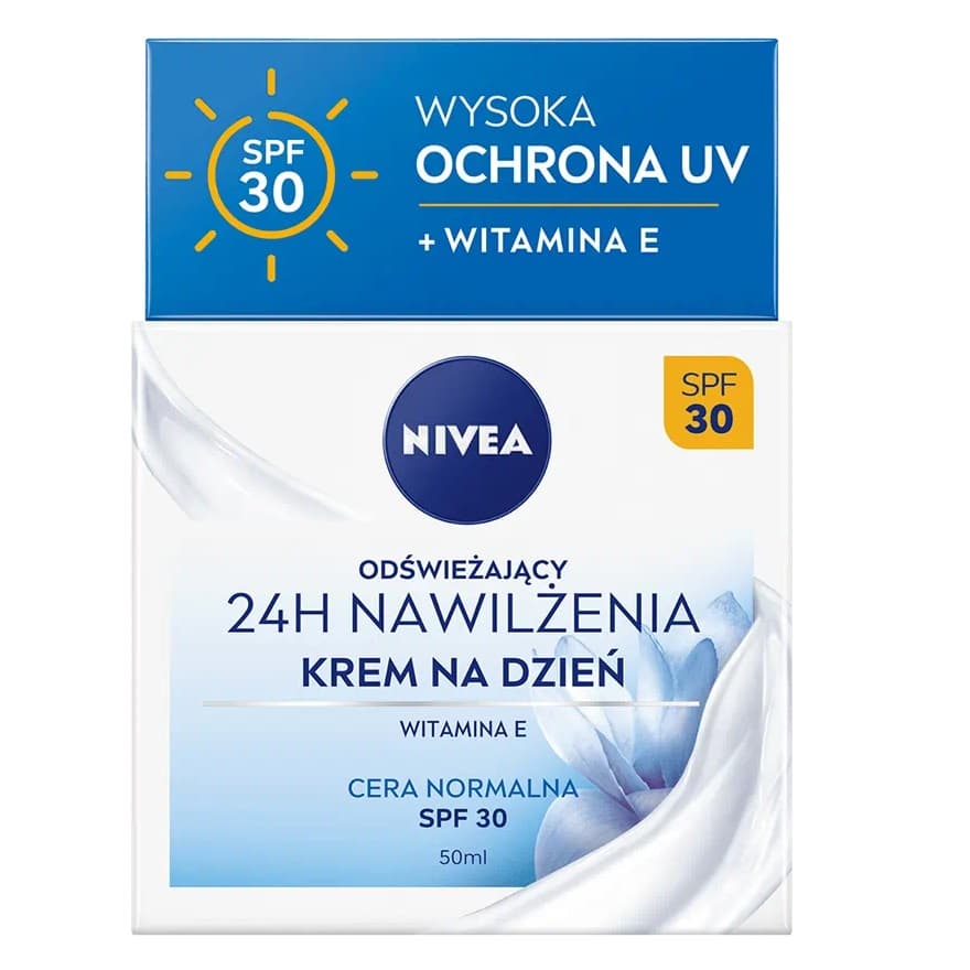 24H Nawilżenia odświeżający krem na dzień SPF 30 do cery normalnej