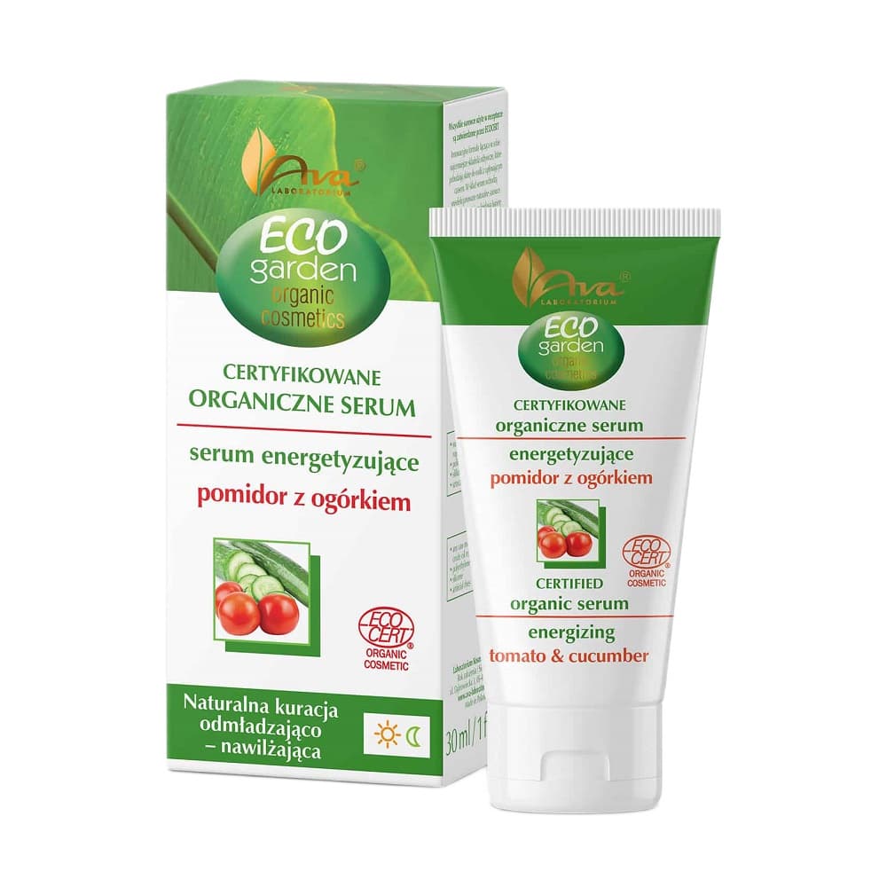 Eco Garden, serum z ekstraktem z pomidora i ogórka