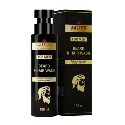 Sattva For Men szampon do brody i włosów