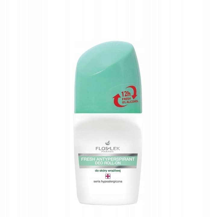 Flos-Lek Sensitive, antyperspirant deo roll-on do skóry wrażliwej
